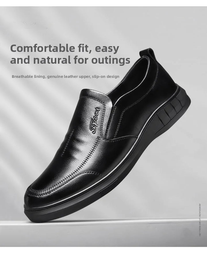 Libero  -  Hands free Lightweight slip-On Men's Leather Shoes