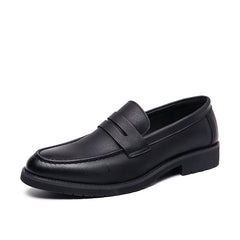 Loreno – Men’s Genuine Leather Penny Loafers – Classic Slip On - Ashour Shoes