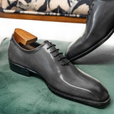 Eleganza - Men's Elegant Wholecut Oxford Dress Shoes - Ashour Shoes