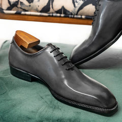 Eleganza - Men's Elegant Wholecut Oxford Dress Shoes - Ashour Shoes