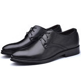 Bellagio - Men's Elegant Polished PU Leather Oxford Dress Shoes - Ashour Shoes