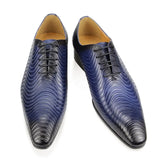 l'onda 2 - Luxury men's oxford dress shoes (big sizes US14) - Ashour Shoes