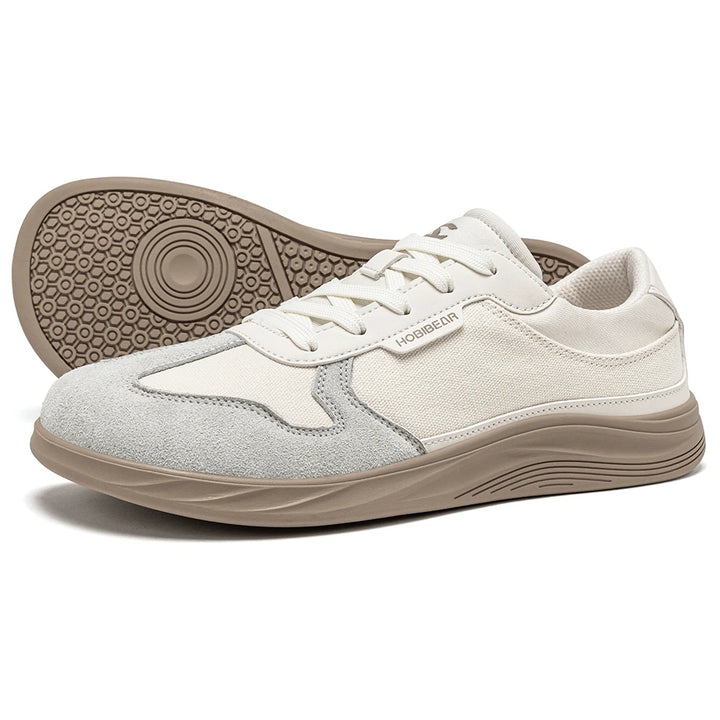 Comodo - Unisex Lightweight Barefoot Feel Canvas & Suede wide toe box shoes