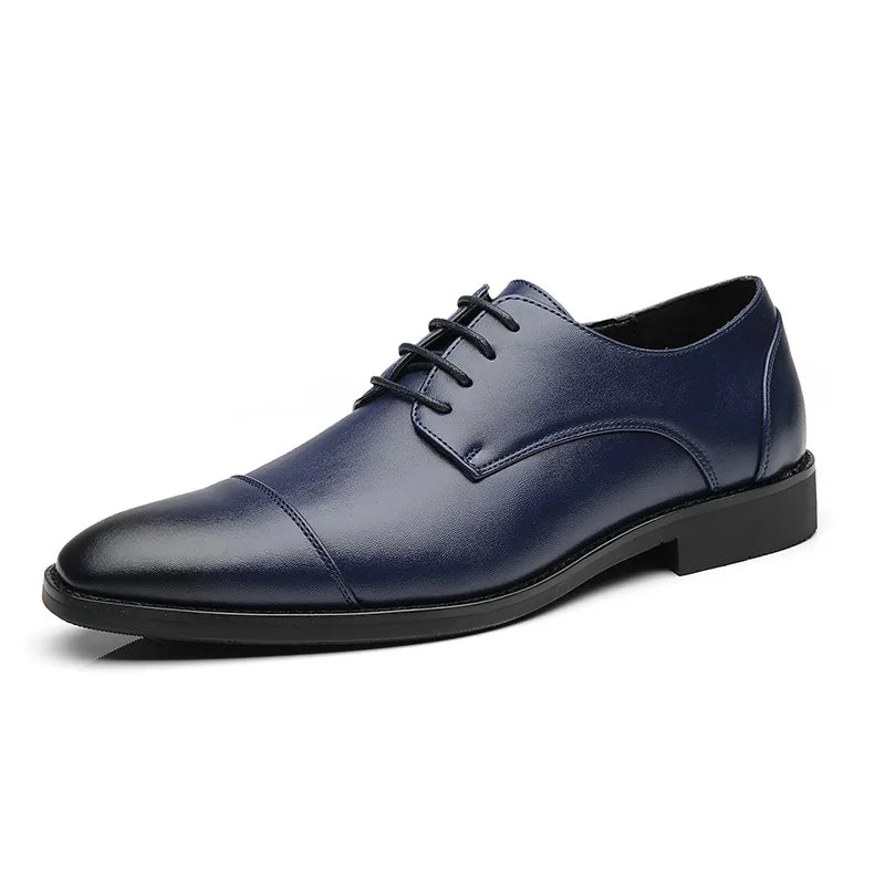 Zinar - Classic Modern Oxford Lace Dress Shoes