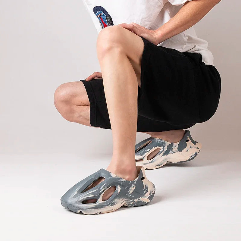 Foamy3 - Men's Yeezy style foam runners/slippers/sandals - Ashour Shoes