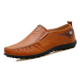 Mocassino - Men's Genuine Leather Driving Moccasin Loafer - Ashour Shoes