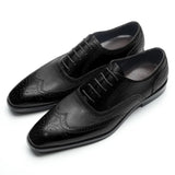 il gestore 2 - Elegant two tone spectator leather oxford shoes for men - Ashour Shoes