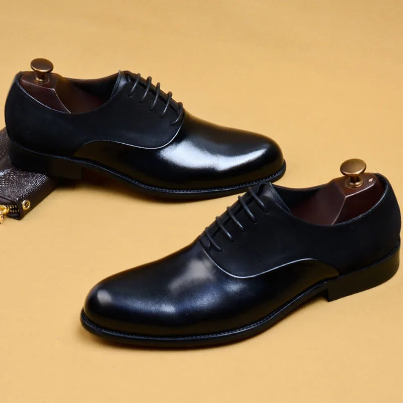 La Finezza 3 - Classic Genuine leather oxford dress shoes for men