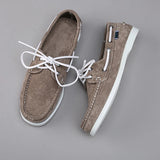 Nautico - Men's Classic Suede Lace-Up Boat Shoes - Ashour Shoes