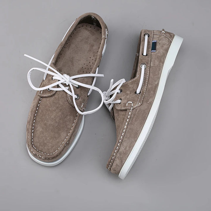 Nautico - Men's Classic Suede Lace-Up Boat Shoes