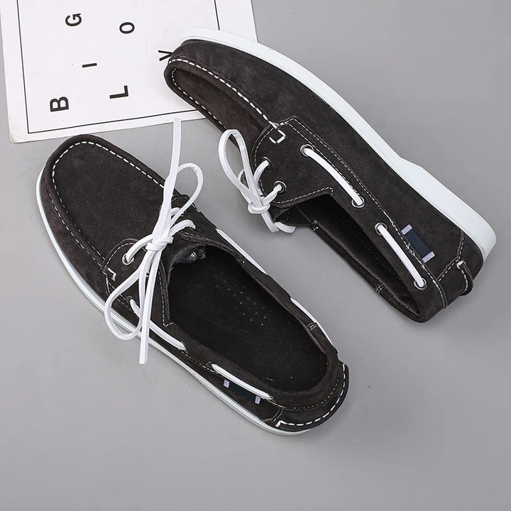 Nautico - Men's Classic Suede Lace-Up Boat Shoes