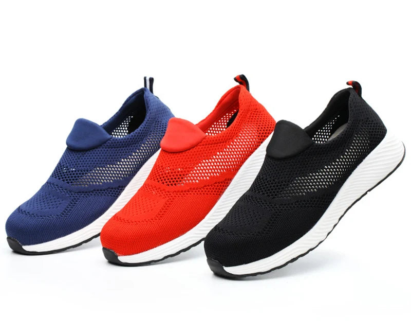Forge 2 – Breathable Steel Toe Safety Mesh Sneakers/Shoes for work - Ashour Shoes