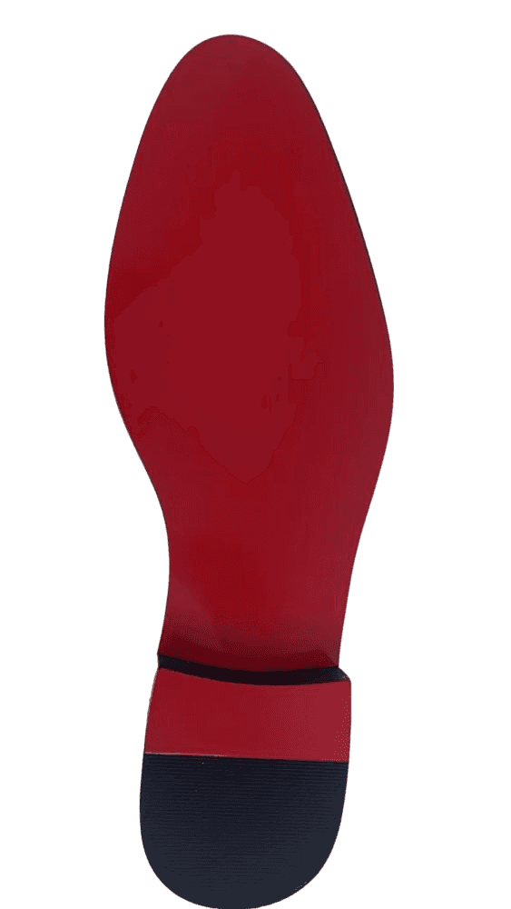 il legno - Red bottom sole Italian style leather loafers for men - Ashour Shoes