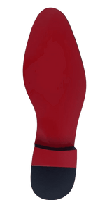il legno - Red bottom sole Italian style leather loafers for men - Ashour Shoes