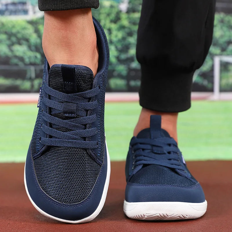 Piede - Men's Minimalist Mesh Barefoot Walking Sneakers wide toe box