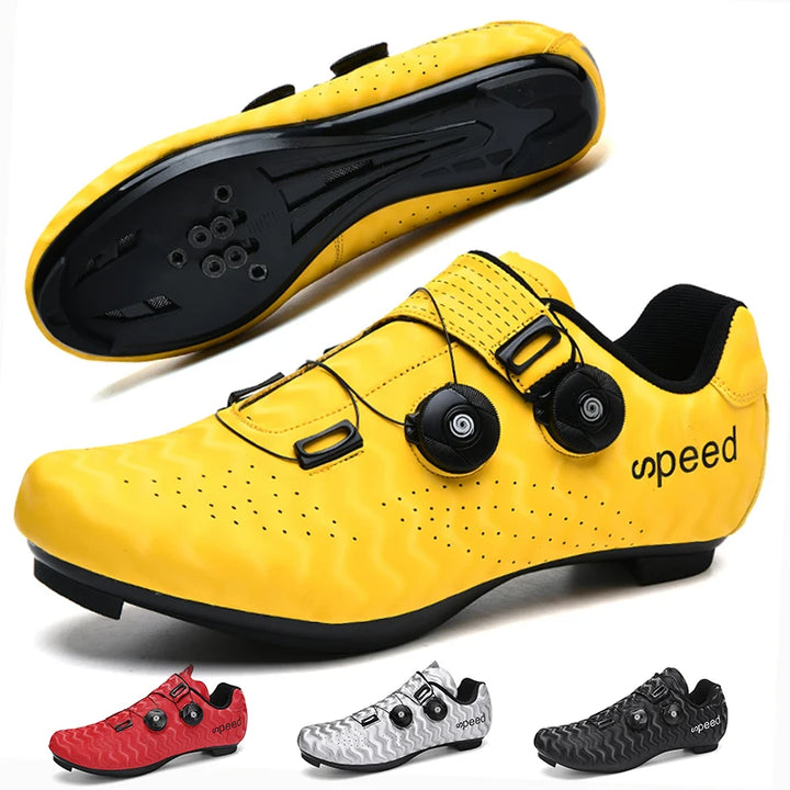 Velocità - Unisex Professional Road Cycling Shoes with Dial Closure