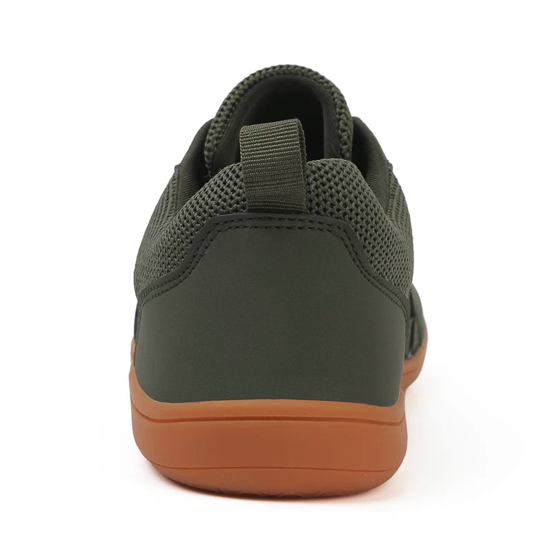 Agile - Men's Olive Green Barefoot Minimalist Zero Drop Sneakers