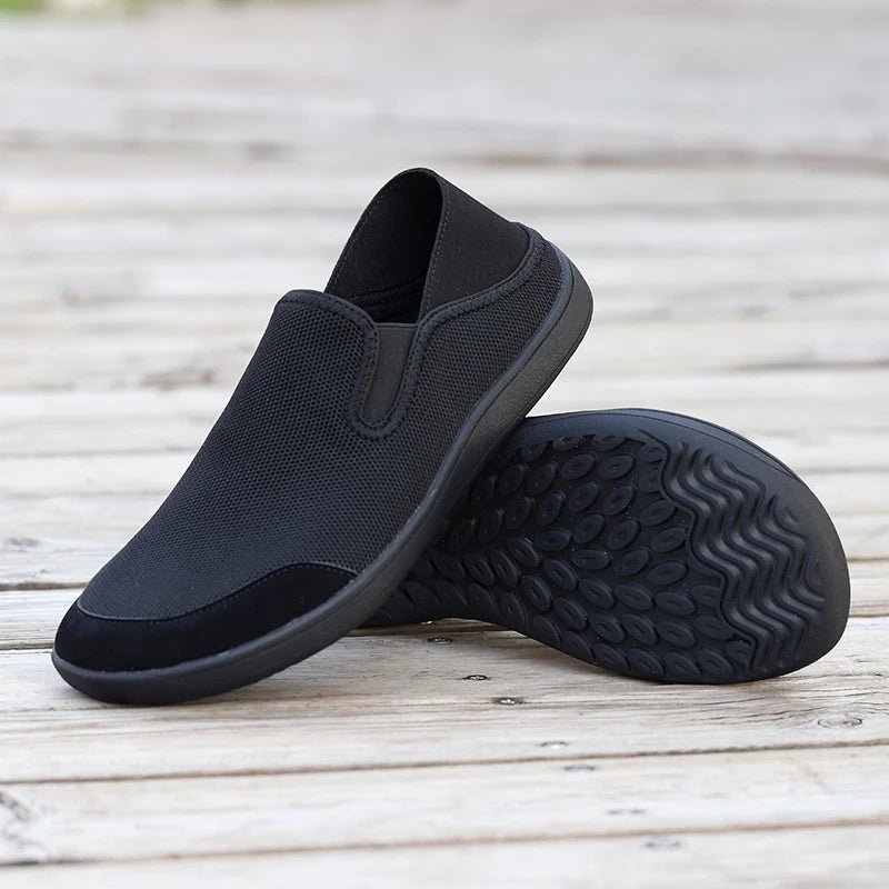 Comodo - Men's Breathable Mesh Slip-on Comfort Loafers - Ashour Shoes
