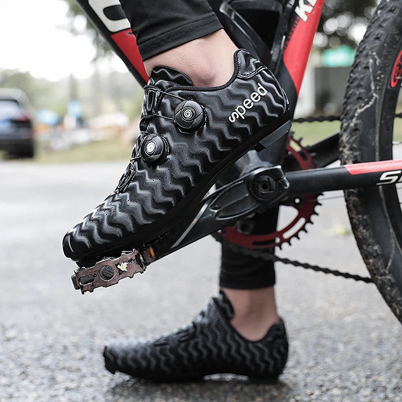 Velocità - Unisex Professional Road Cycling Shoes with Dial Closure
