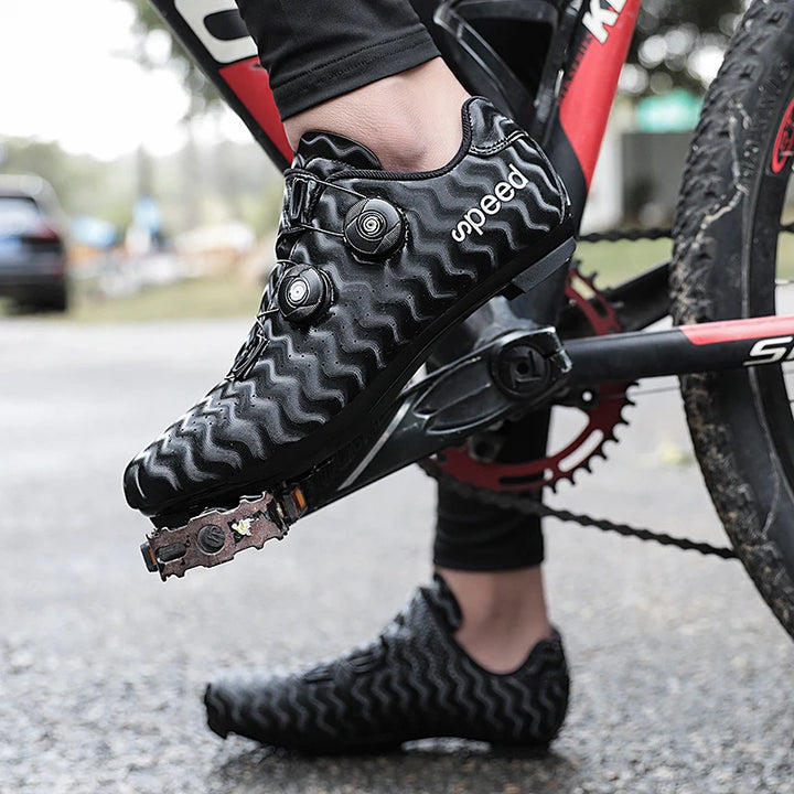 Velocità - Unisex Professional Road Cycling Shoes with Dial Closure