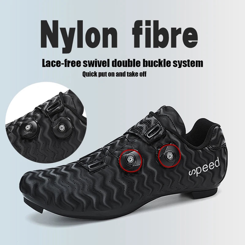 Velocità - Unisex Professional Road Cycling Shoes with Dial Closure