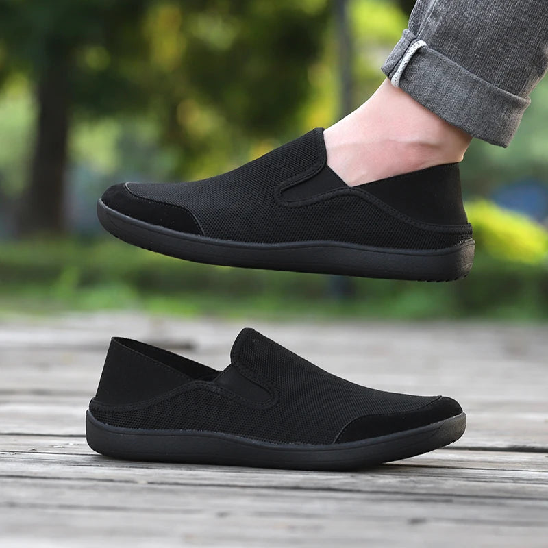 Comodo - Men's Breathable Mesh Slip-on Comfort Loafers - Ashour Shoes