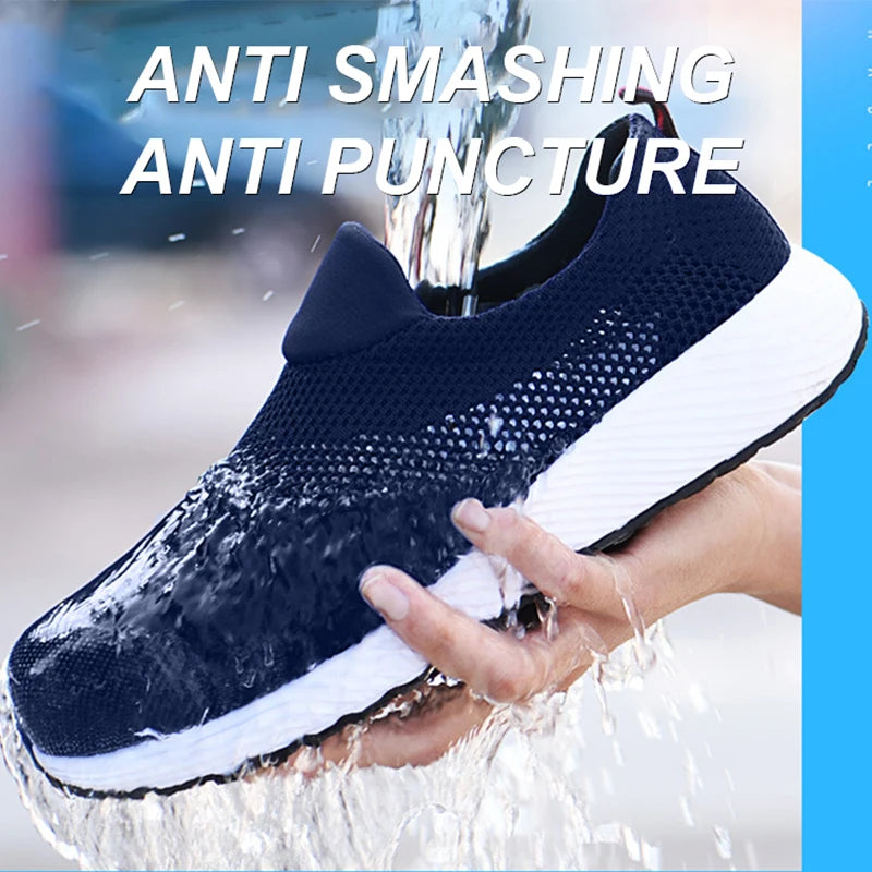 Forge 2 – Breathable Steel Toe Safety Mesh Sneakers/Shoes for work - Ashour Shoes