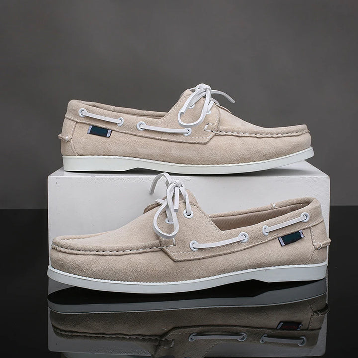 Marino - Men's Classic Suede Deck Loafers