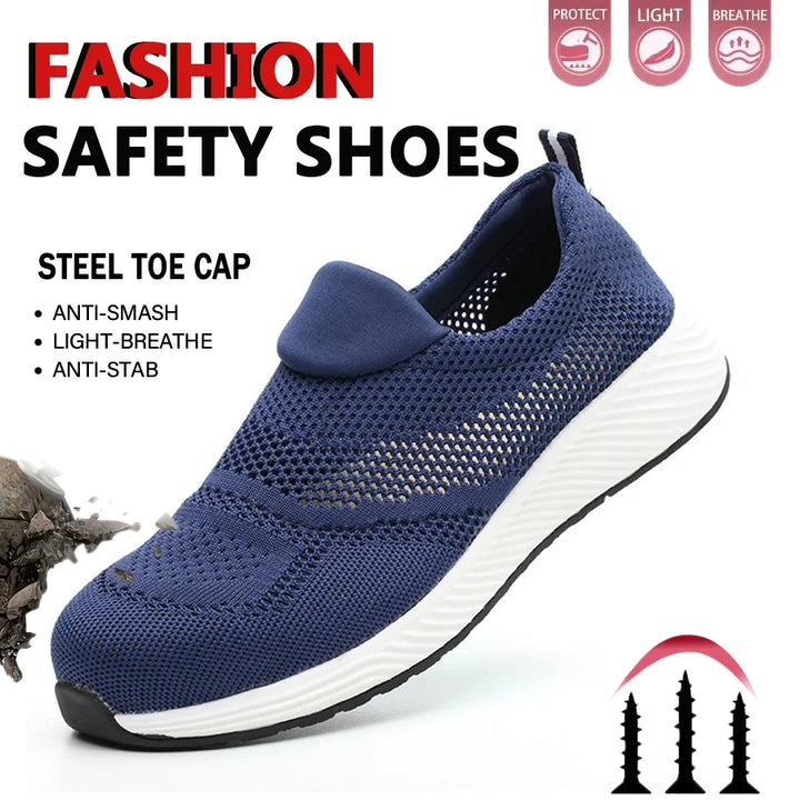 Forge 2 – Breathable Steel Toe Safety Mesh Sneakers/Shoes for work