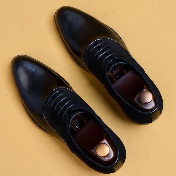 La Finezza 3 - Classic Genuine leather oxford dress shoes for men - Ashour Shoes