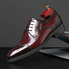 Strello - affordable derby brogue dress shoes for men - Ashour Shoes
