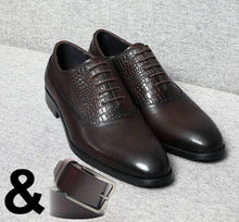 Coffee shoe and belt