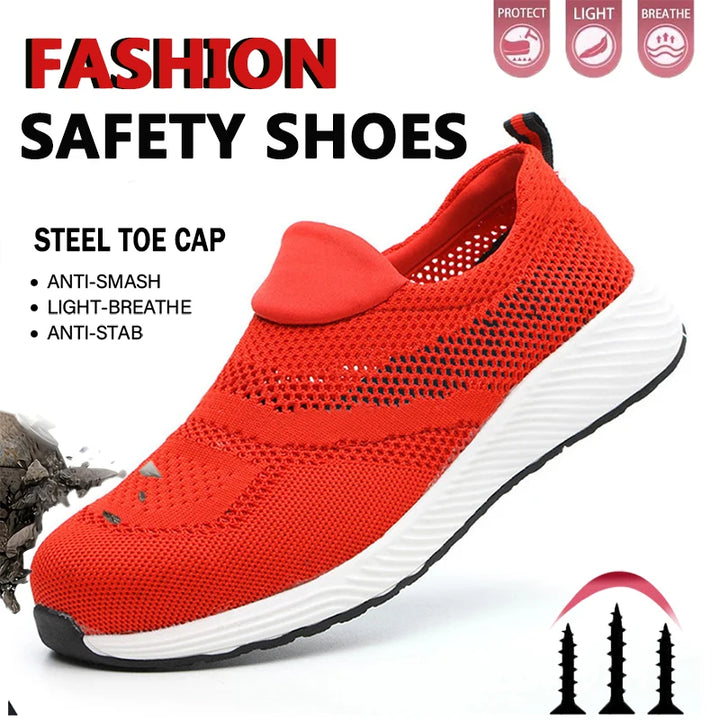 Forge 2 – Breathable Steel Toe Safety Mesh Sneakers/Shoes for work