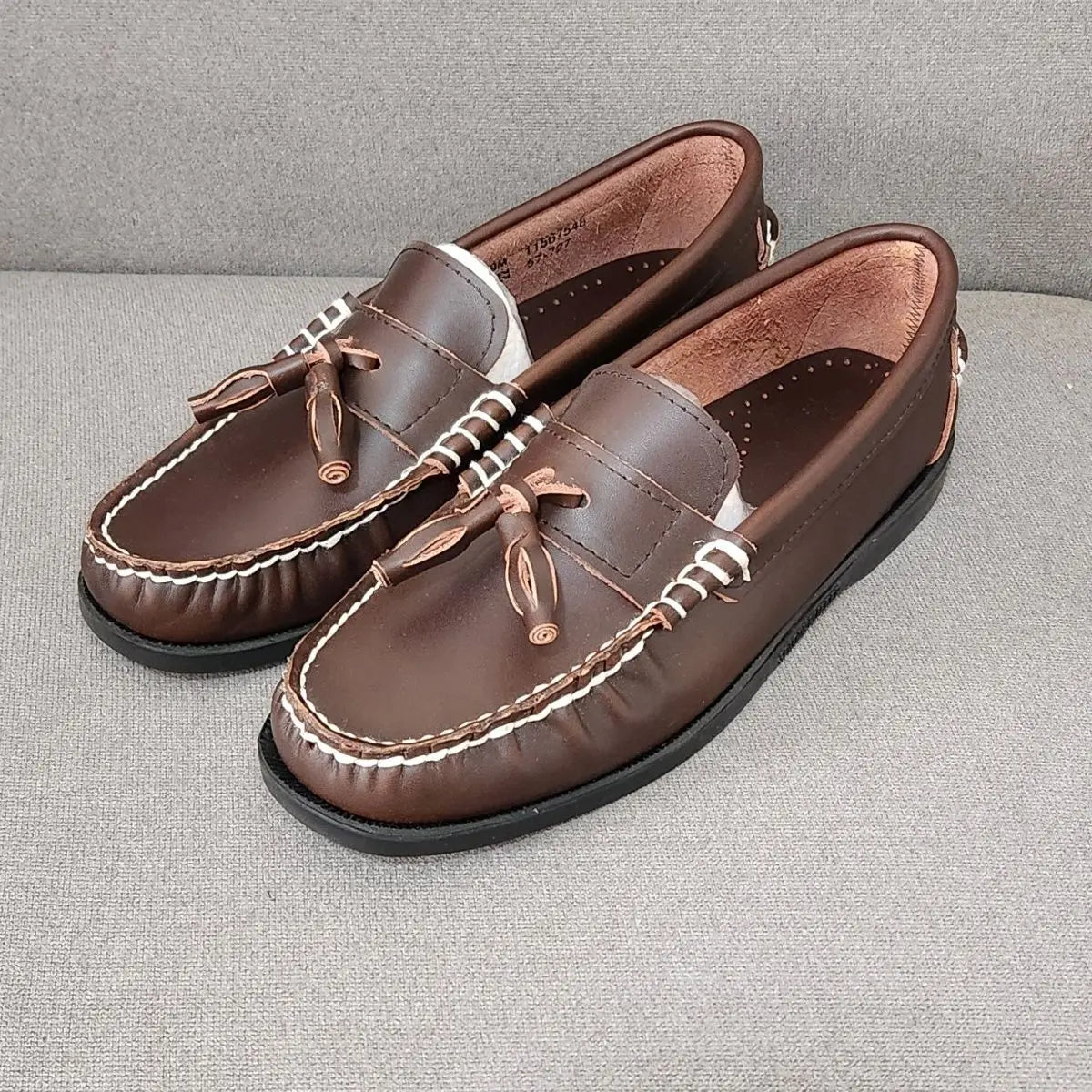 Vero - Men's Genuine Leather Tassel Loafers Moccasins - Ashour Shoes
