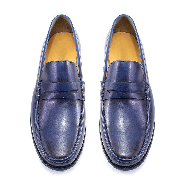 Sfarzo - Luxury Men's Leather Penny Loafers