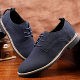 Nobile3 - Men's Classic Faux Suede Oxford Dress Shoes - Ashour Shoes