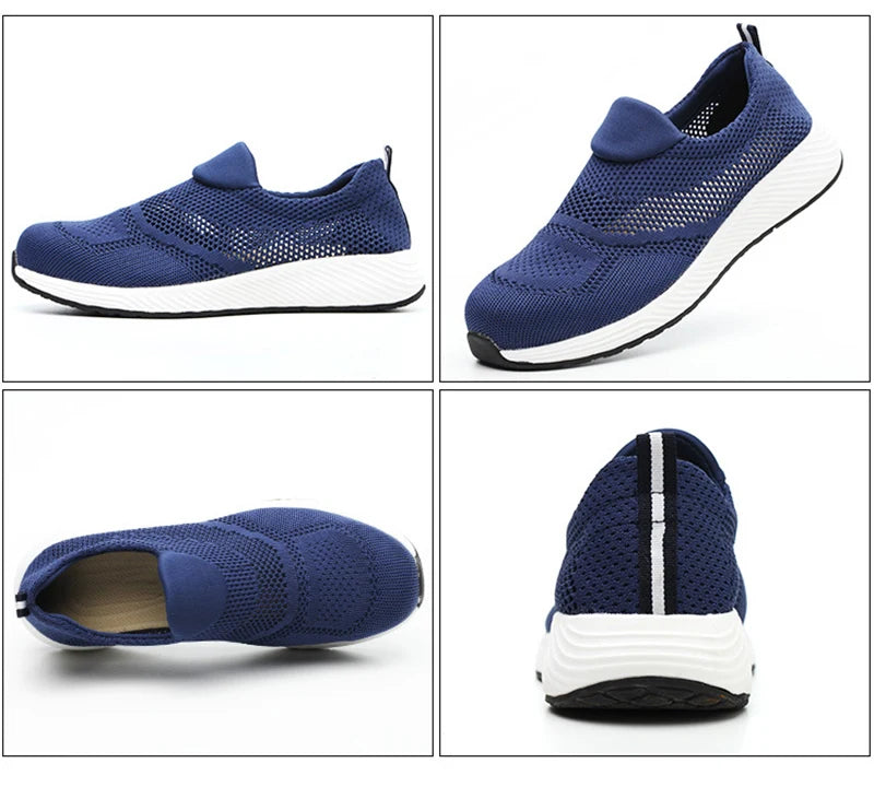 Forge 2 – Breathable Steel Toe Safety Mesh Sneakers/Shoes for work - Ashour Shoes