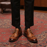Maestro - Men's Classic Wingtip Brogue Dress Shoes - Ashour Shoes