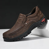 Robusto - Men's Casual Leather Outdoor Walking Loafers - Ashour Shoes