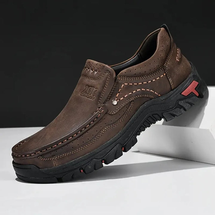 Robusto - Men's Casual Leather Outdoor Walking Loafers