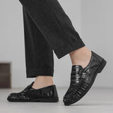 Stilista - Men's Textured Slip-On Loafers for Business & Casual Wear - Ashour Shoes