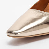 Argento - Women's Elegant Leather Mary Jane Pumps with Chain Detail - Ashour Shoes