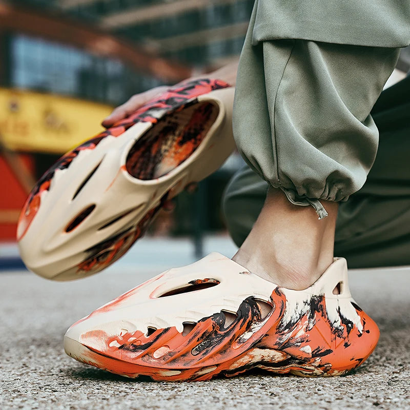 Foamy4 - Men's Yeezy style foam runners/slippers/sandals - Ashour Shoes