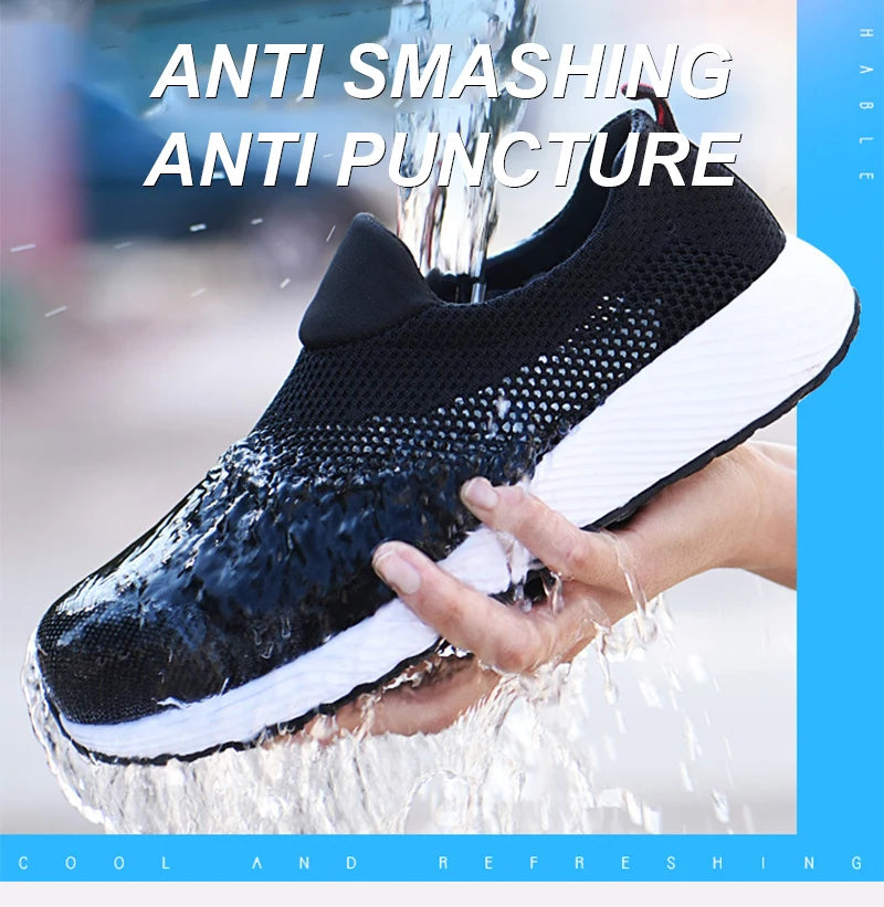 Forge 2 – Breathable Steel Toe Safety Mesh Sneakers/Shoes for work - Ashour Shoes