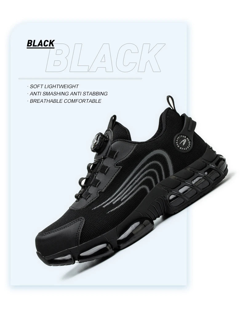 Forge - Puncture-Resistant Safety Shoes/Sneakers steel toe - Ashour Shoes