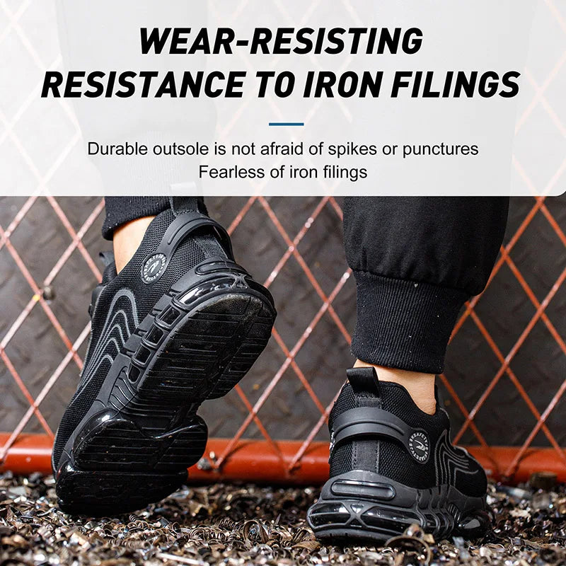 Forge - Puncture-Resistant Safety Shoes/Sneakers steel toe - Ashour Shoes