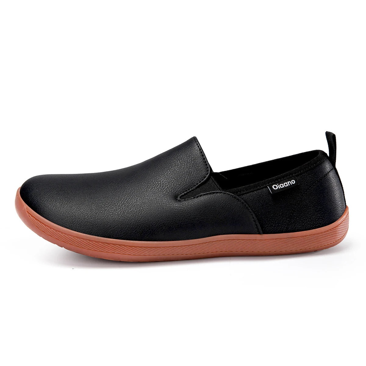 Comodo - Men's Minimalist Wide Toe Leather Slip-On Loafers - Ashour Shoes