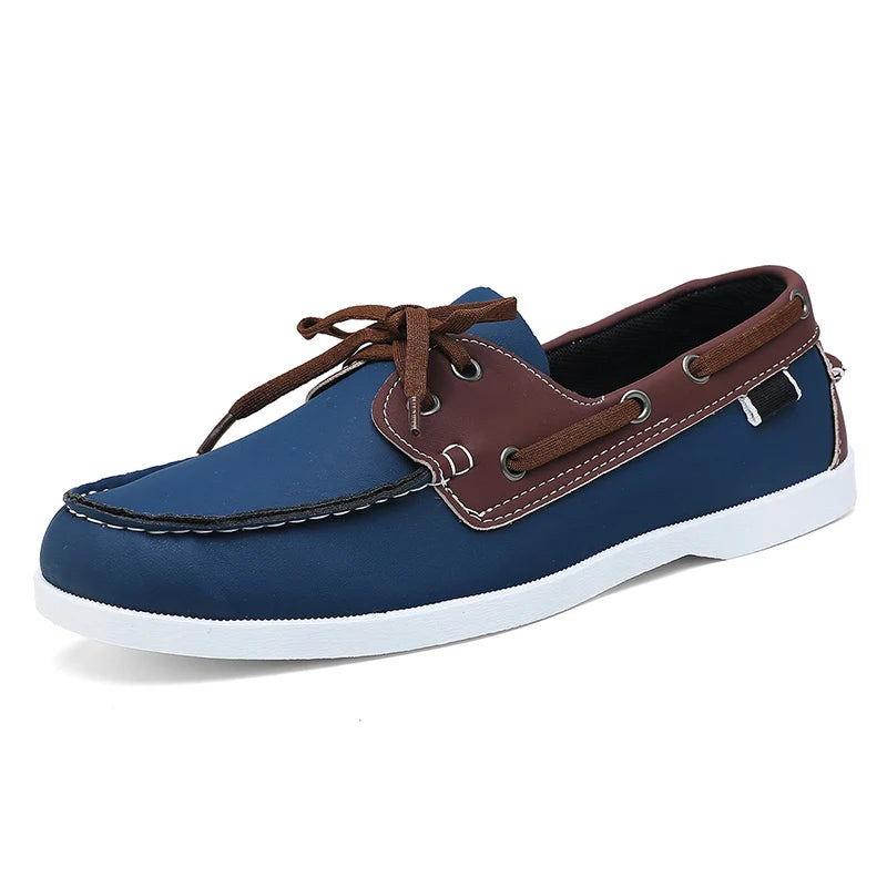 Marea - Men's Comfortable Leather Boat Shoes & Driving Moccasins - Ashour Shoes