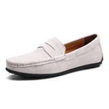 Mocassino - Men's Casual Suede Driving Loafers - Ashour Shoes
