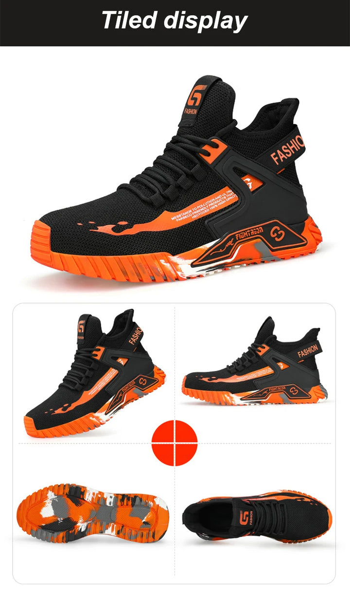 Forge 3 – Steel Toe Anti-Smash & anti puncture Safety Work Shoes